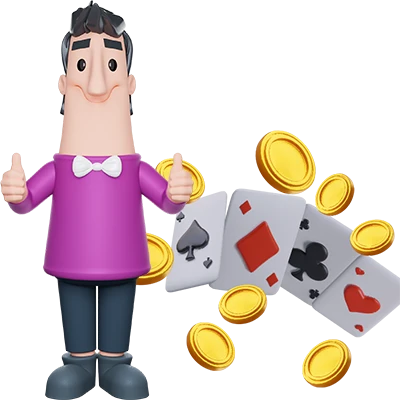 カジノシークレット(Casino Secret)のトランプとコイン