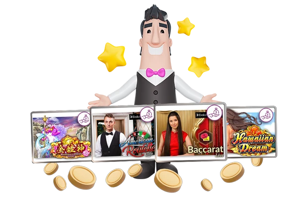 カジノシークレット(Casino Secret)のカジノゲーム一覧